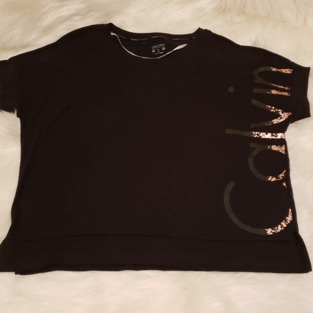 Calvin Klein black blouse